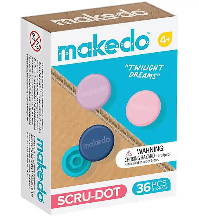 MakeDo Gereedschap voor karton - Schroef-Dot - 36 Onderdelen - T Laatste Versie