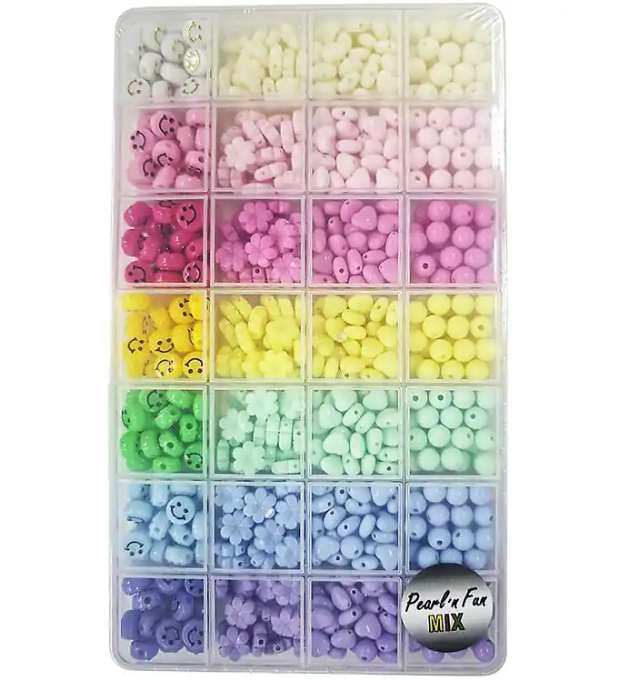 Pearl N Fun Kralen - Sieraden - Smiley/Bloemen/Harten/Rond Bestel Nu