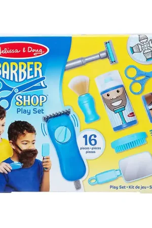 Lage Prijs Melissa & Doug Kapperszaak - 16 Onderdelen - Blauw