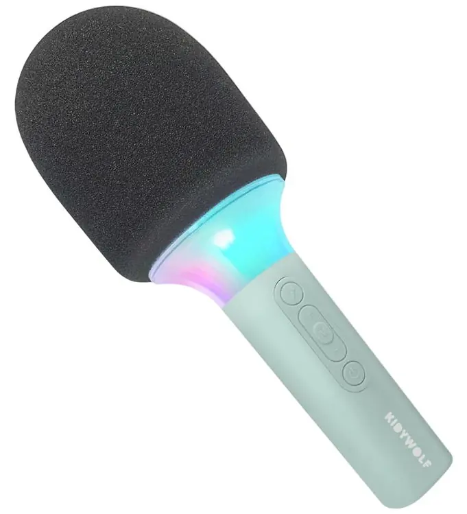 Flitsaanbieding Kidywolf Microfoon - Kidymic - Grijs m. Licht