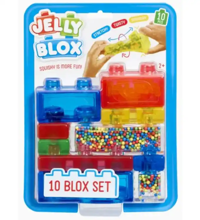 Bestel Nu Jelly Blox Bouwblokken - 10 Onderdelen