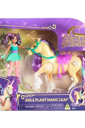 Must-Have Unicorn Academy Speelgoedfiguren - Ava & Plantenmagie Leaf