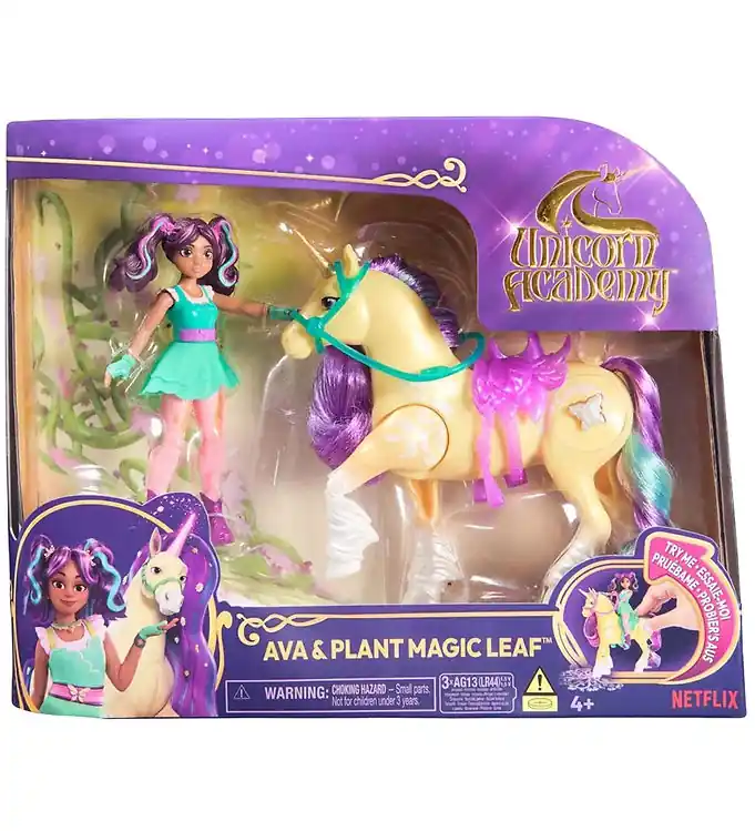 Must-Have Unicorn Academy Speelgoedfiguren - Ava & Plantenmagie Leaf