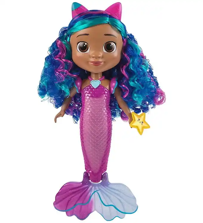 Hete Deal Gabby's Dollhouse Pop - Zing & Schijn Mermaid Gabby Doll - 36 c