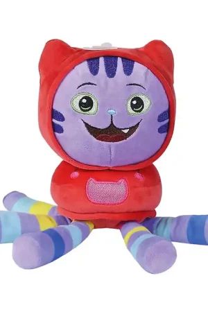 Gabby's Dollhouse Knuffel - DJ Kattenkruid - 25 cm Direct Beschikbaar