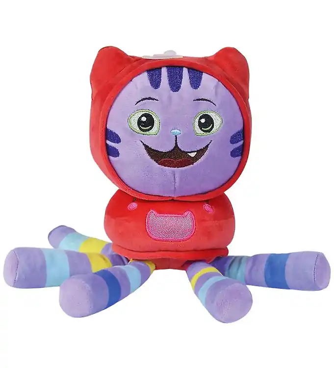 Gabby's Dollhouse Knuffel - DJ Kattenkruid - 25 cm Direct Beschikbaar