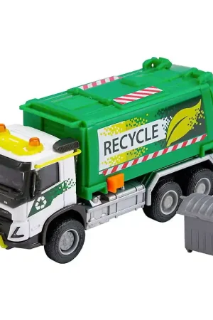 Majorette Werkvoertuig - Volvo vuilniswagen Beperkte Voorraad