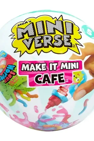 MGA's Miniverse Maak het Mini - Eten - Café PDQ Serie 5 Gratis Retour