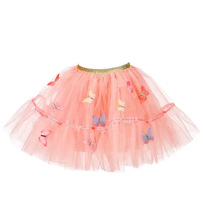 Souza Verkleedkleren - Fe-Rok - Lilyanne - Roze/Vlinders Korting