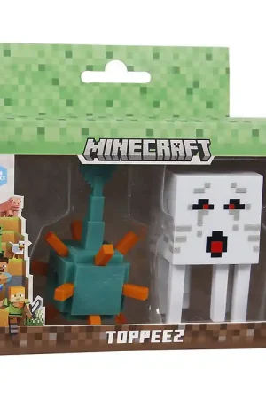 Beperkte Voorraad Minecraft Speelgoedfiguren - 3D - 2-pack - Guardian/Ghast