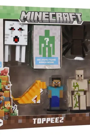 Nu Kopen Minecraft Speelgoedfiguren - 3D - 6-pack