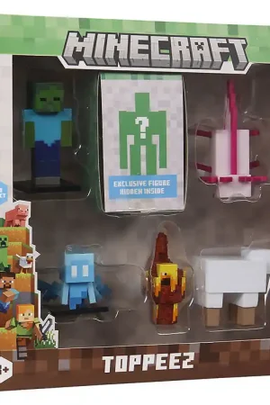 Alleen Vandaag Minecraft Speelgoedfiguren - 3D - 6-pack