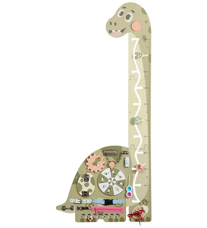 Betaalbaar Hemmingsen Kids Activiteitenbord m. Groeimeter - Lange hals - 13