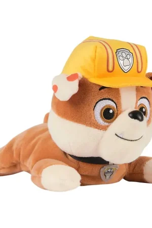 Beste Prijs Paw Patrol Knuffel - 20 cm - Gund & Halsband - Rubble