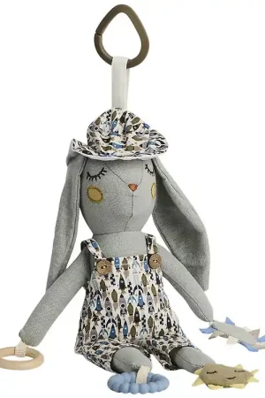Express Levering Smallstuff Activiteiten Speeltje - Konijn - 30 cm - Blue Raket