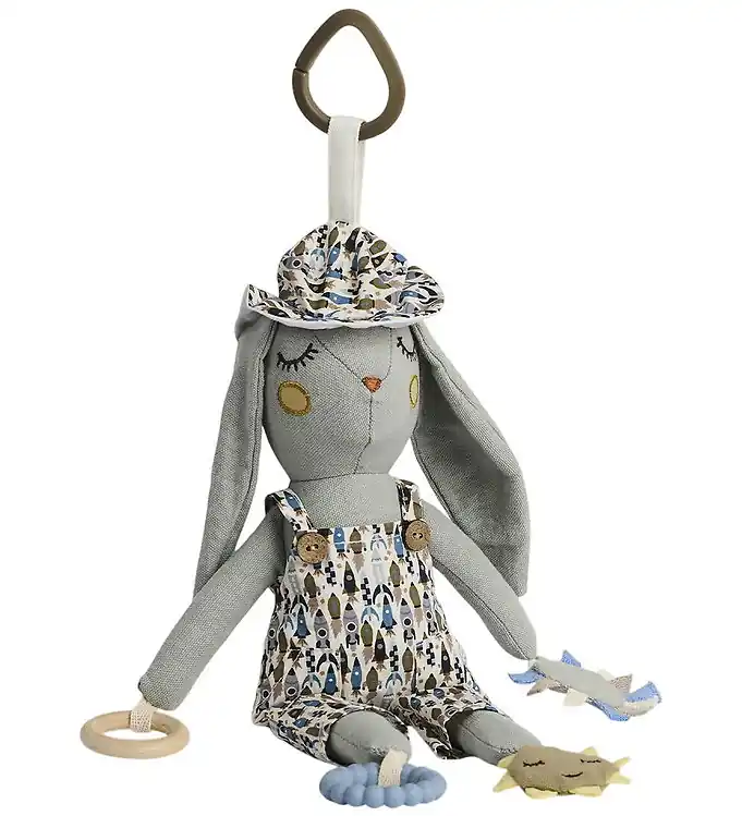 Express Levering Smallstuff Activiteiten Speeltje - Konijn - 30 cm - Blue Raket