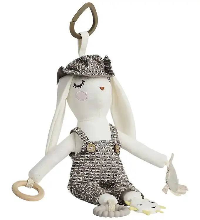 Smallstuff Activiteiten Speeltje - Konijn - 30 cm - Nature Bear Weekendaanbieding