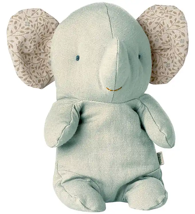 Maileg Knuffel - Safari Friends - Small Olifant - Iron Grey Beperkte Voorraad
