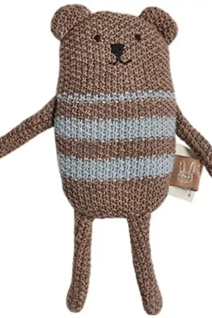 Direct Beschikbaar OYOY Rammelaar - Bella Bear - Brown Melange