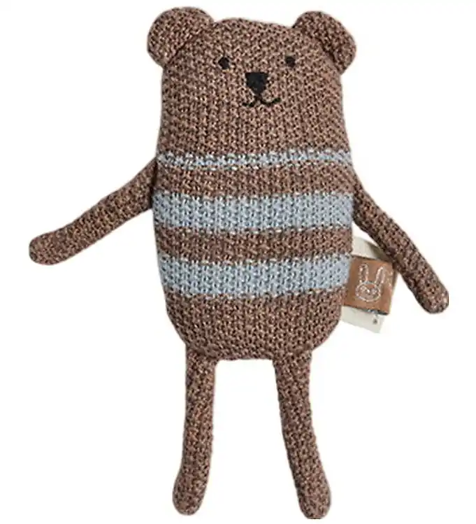 Direct Beschikbaar OYOY Rammelaar - Bella Bear - Brown Melange