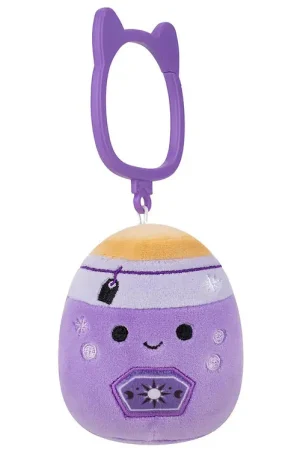 Laatste Versie Squishmallows Knuffel - 9 cm - Kensington - Clip-on