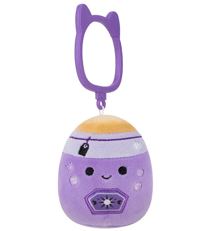 Laatste Versie Squishmallows Knuffel - 9 cm - Kensington - Clip-on