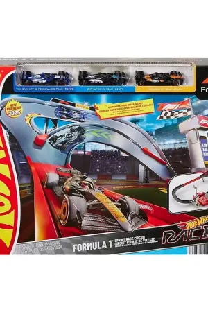 Gecertificeerd Hot Wheels Racebaan - F-1 Racing Sprint De circuitset