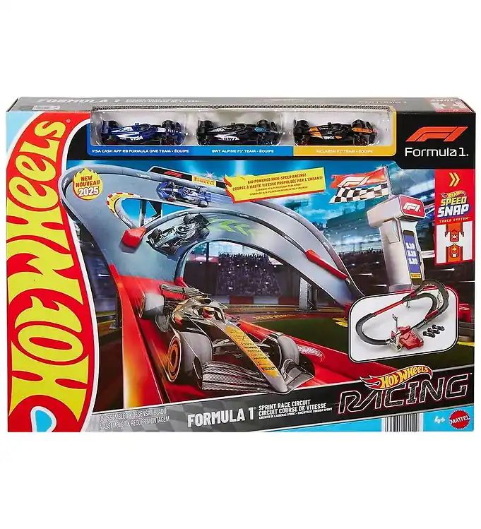 Gecertificeerd Hot Wheels Racebaan - F-1 Racing Sprint De circuitset