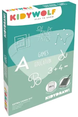 Superprijs Kidywolf Refill Tekenmotieven - 60 motieven - Games/Onderwijs