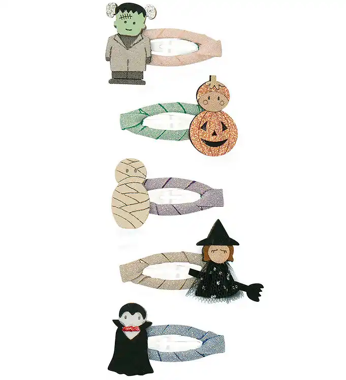 Mimi & Lula Haarclips - 5-pack - 4 cm - Mini Monster Veilige Betaling