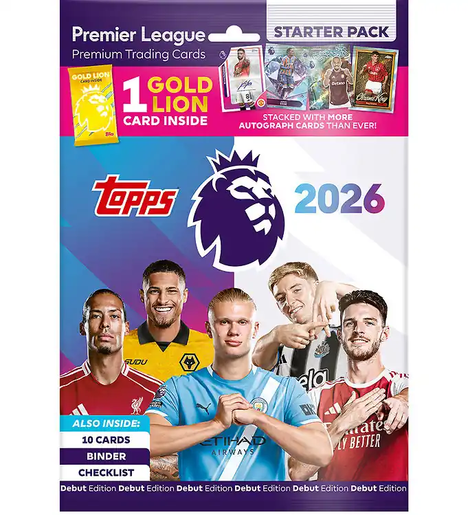 Nieuw Voetbalkaarten - Topps Premier League Starter Pack