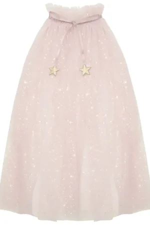 Laatste Versie Mimi & Lula Cape - Tule - Roze Shimmer Princess