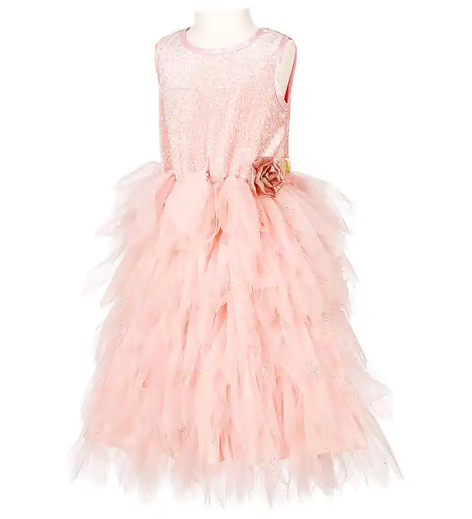 Souza Verkleedkleren - Prinses - Clementine - Roze Snelle Levering