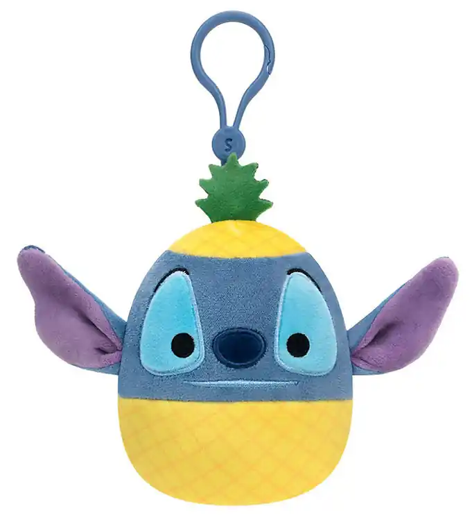 Merkproduct Squishmallows Tashanger - 9 cm - Disney Pineapple Stitch - Cl