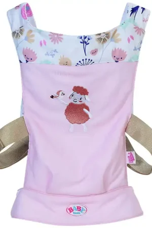 Finale Uitverkoop Baby Born Poppen Accessoires - Poppendrager m. Bloemen