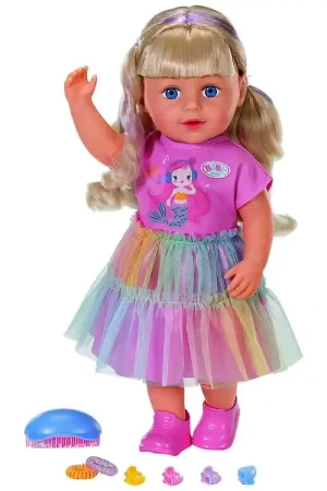Seizoensaanbieding Baby Born Pop m. Accessoires - Carla - 43 cm
