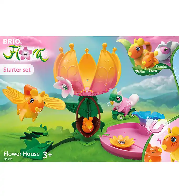 BRIO Flora Bloemenhuis m. Speelfiguren - Starterset Dagaanbieding