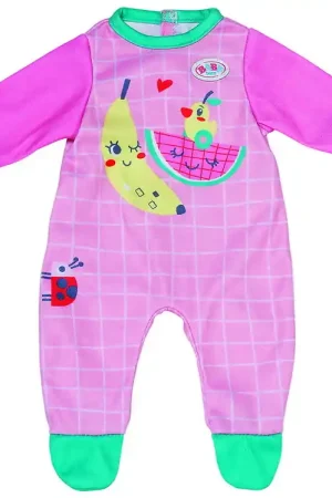 Gereduceerde Prijs Baby Born Poppenkleding - Boxpak - 36 cm - Roze m. Vrucht