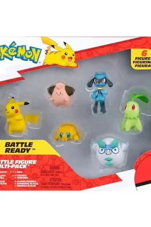 Pokémon Speelfiguren - 6-pack - Battle Figure Hete Deal