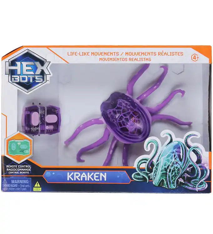 Hex Bots Op afstand bestuurbare Kraken - Paars Voordeelprijs
