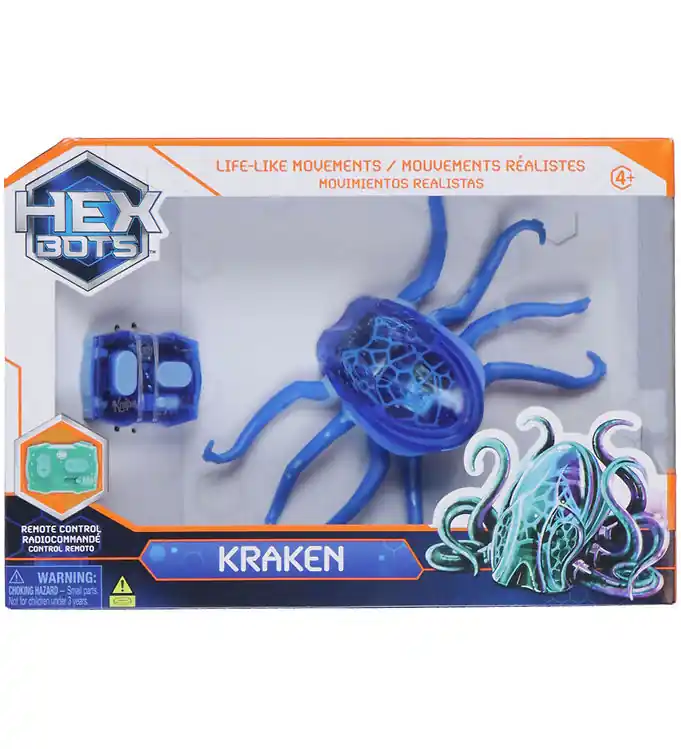Gereduceerde Prijs Hex Bots Op afstand bestuurbare Kraken - Blauw