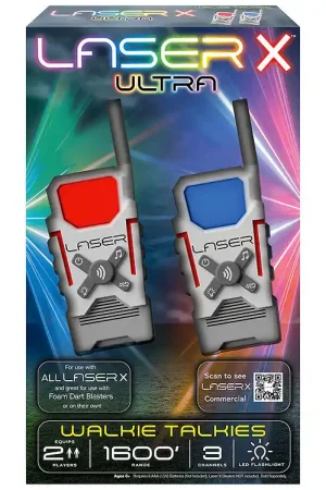 Veilige Betaling Laser X - Walkie-talkies - Wit/Grijs