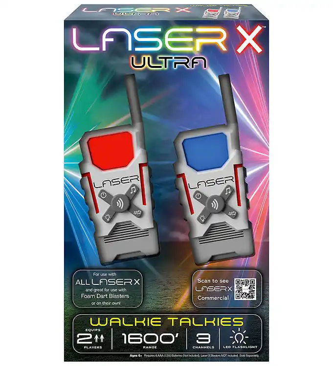 Veilige Betaling Laser X - Walkie-talkies - Wit/Grijs