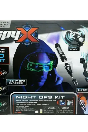 SpyX - Nachtmissieset - LED Lichten - Geel/Rood/Groen Express Levering