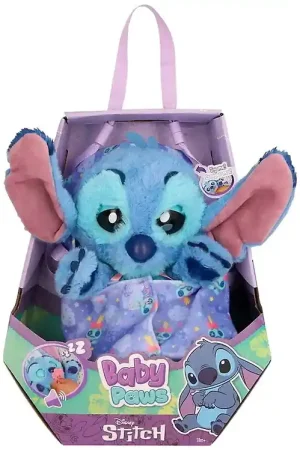 Baby Paws Interactief Knuffel - 24 cm - Stitch Uitverkoop