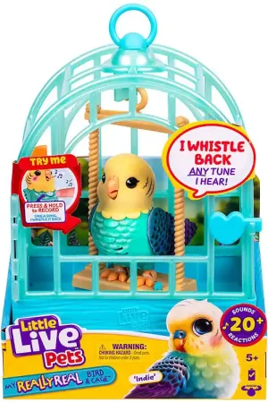 Little Live Pets - My Echt Real Bird & Cage - Indie Gratis Retour