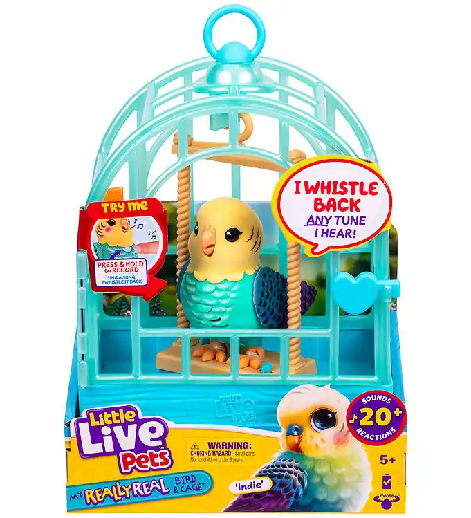 Little Live Pets - My Echt Real Bird & Cage - Indie Gratis Retour