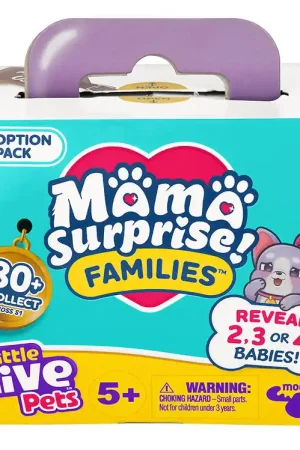 Actieprijs Little Live Pets - Mama Verrassingsfamilie - Adoptie - Assorti