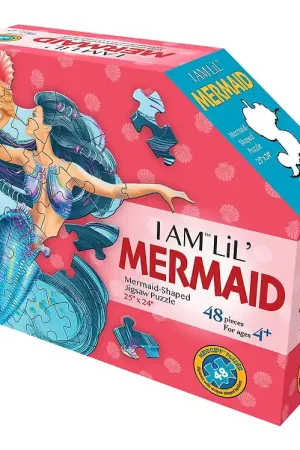 Fabrieksprijs Madd Capp Puzzles Puzzel - I Am LiL' Mermaid - 48 Bakstenen