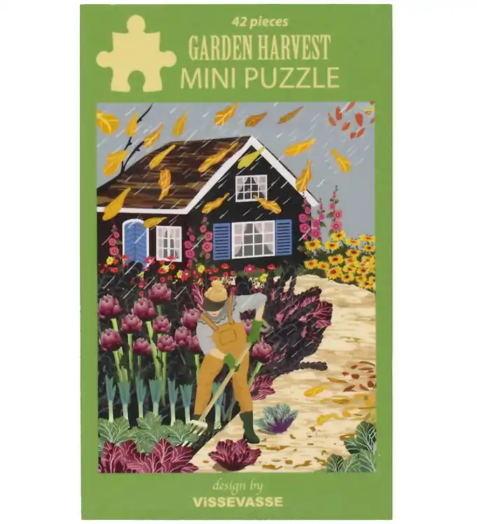 Vissevasse Puzzel - Mini - 10x13 cm - 42 Bakstenen - Garden Heef Voordeelprijs